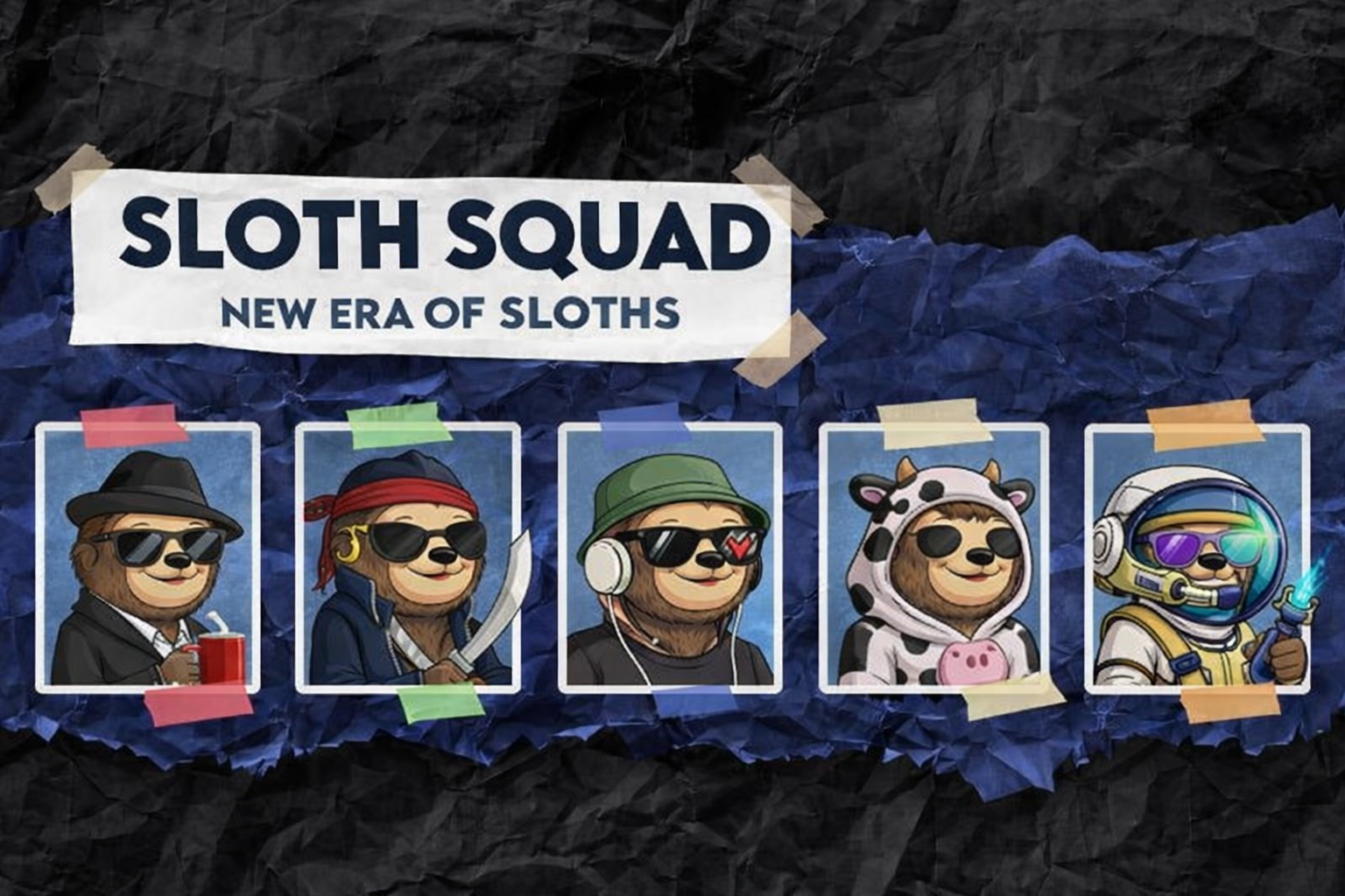 Sloth Squad Banner